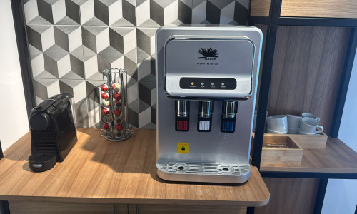 Dozator fara picior 3 taps montat pe blat